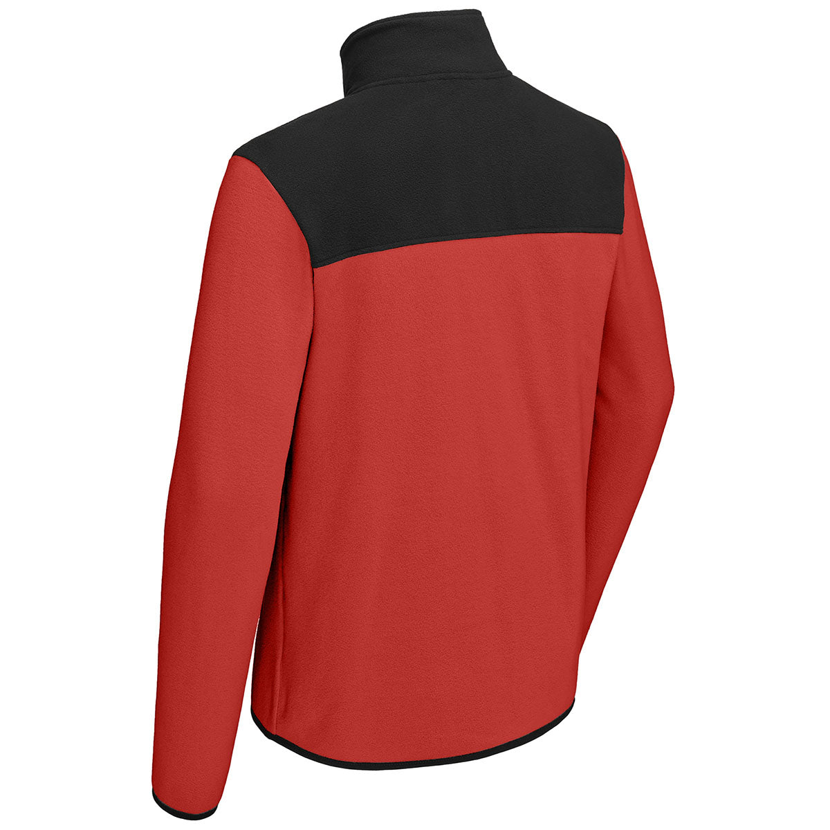 The North Face Men's Rage Red/TNF Black Glacier Full-Zip Fleece Jacket