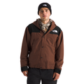 The North Face Men's DryVent Mono Mountain Jacket in Ember Soil/TNF Black