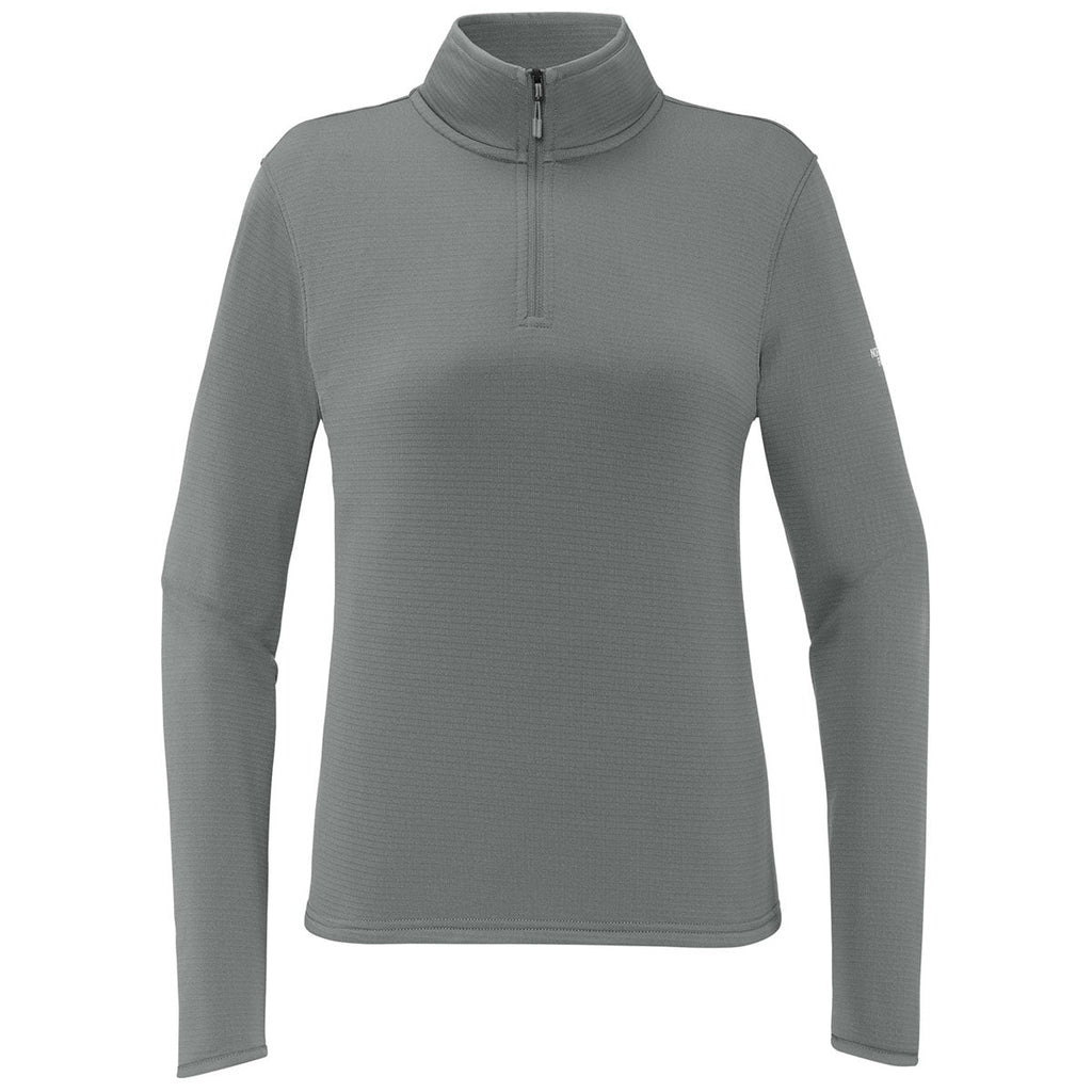 The North Face Women's Smoked Pearl Grey Aim 1/4-Zip Fleece