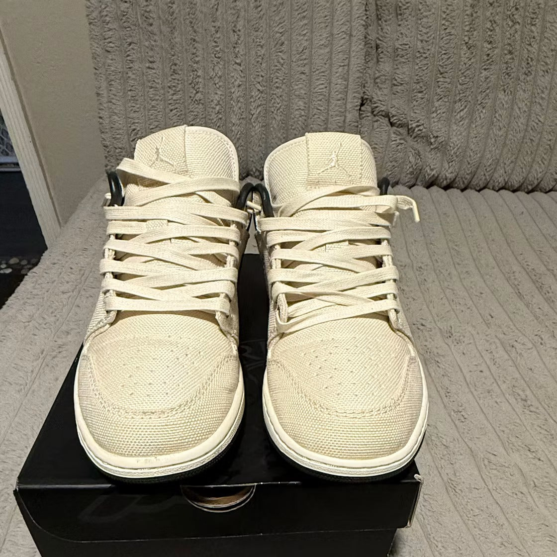 Air Jordan 1 Low Premium Pale Ivory Off Noir Baroque Brown - US M 10 - New - Other - detail 2