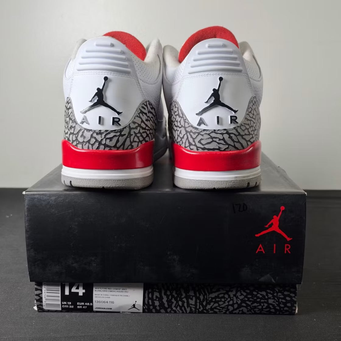 Used - Air Jordan 3 Retro Hall of Fame - US M 14 - detail 4