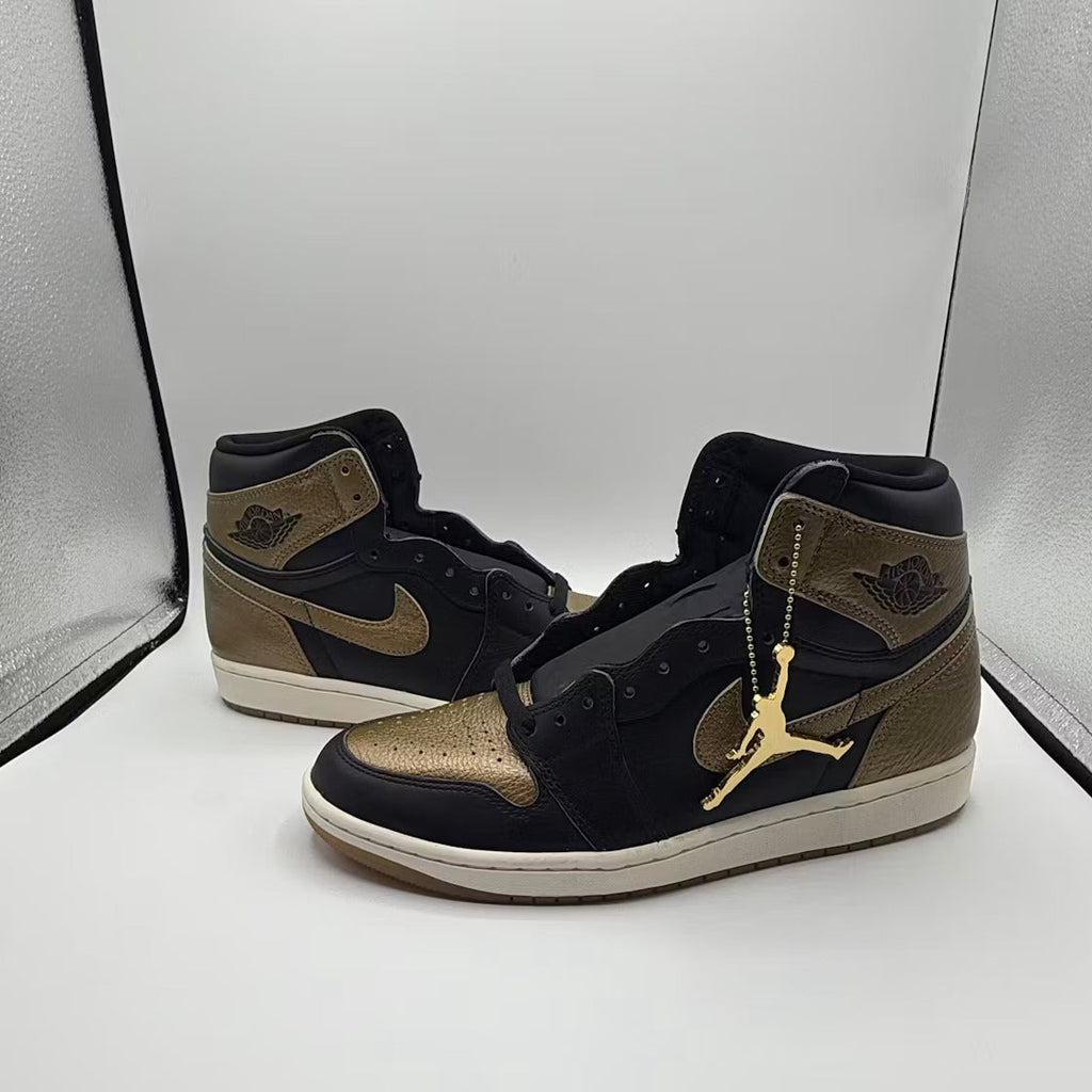 Air Jordan 1 Retro High OG Black Metallic Gold - US M 9.5 - New - Other - detail 1