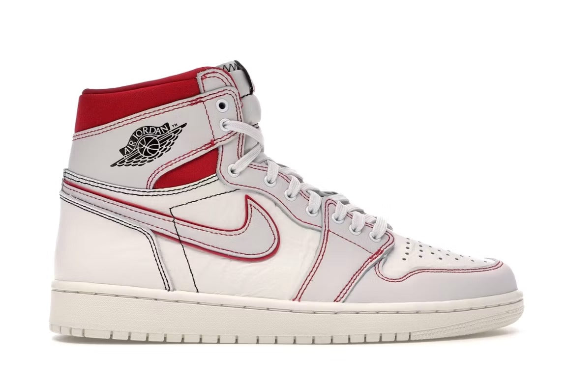 Used - Air Jordan 1 Retro High Phantom Gym Red - US M 11 - catalog main image